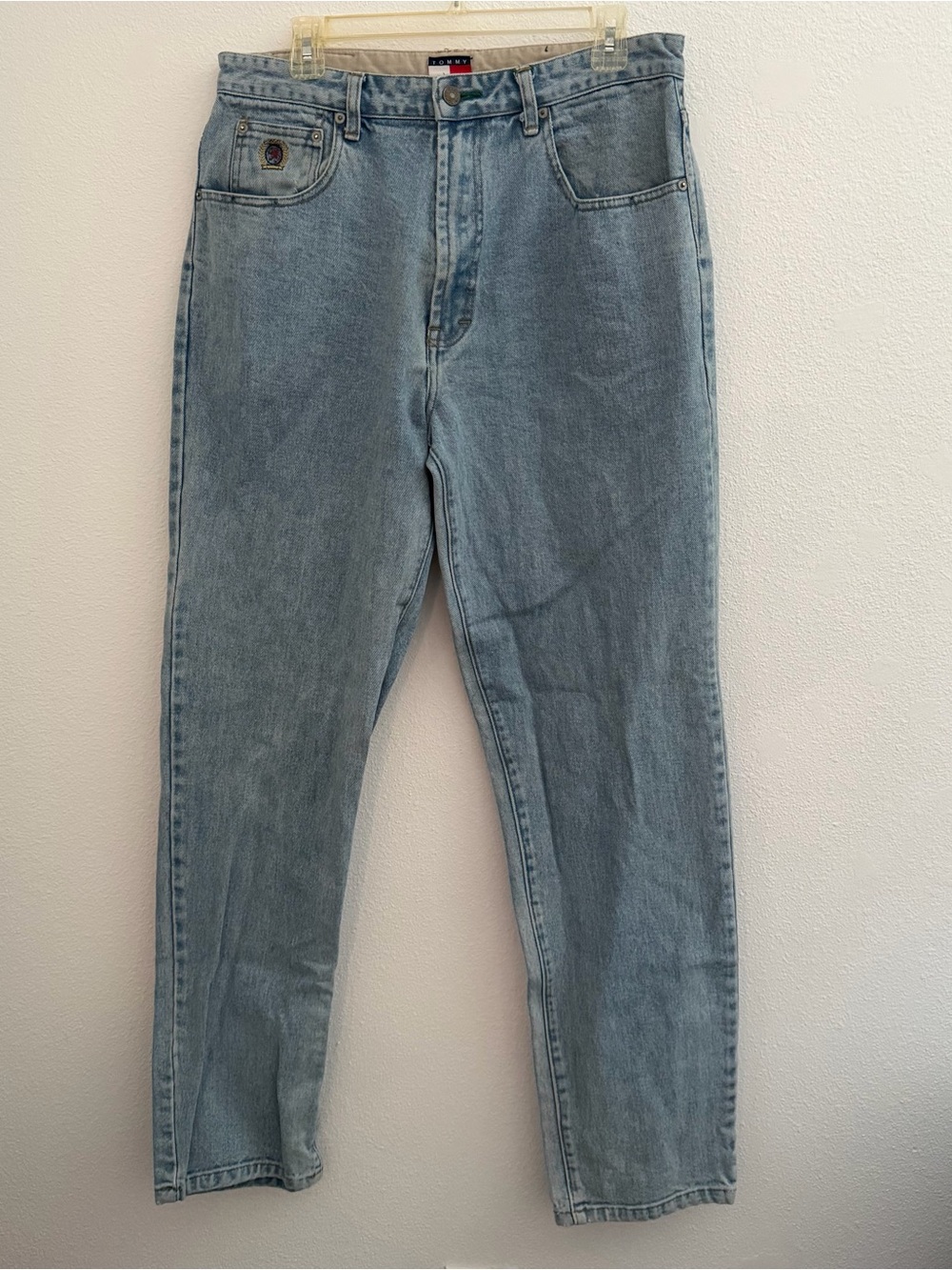 Tommy Hilfiger Light Blue Denim High-Rise Jeans